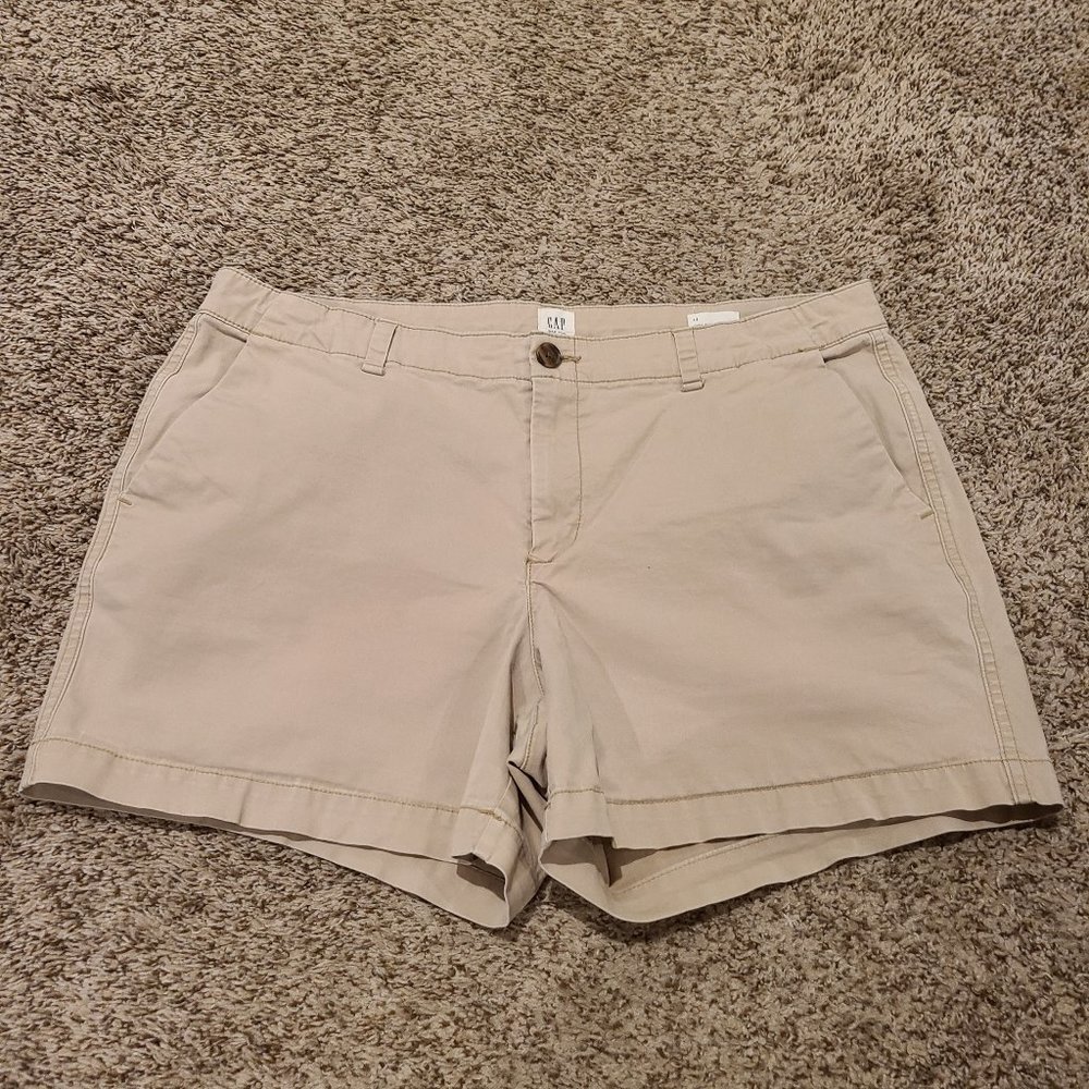 Gap City Shorts-Khaki